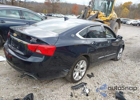 2017 Chevrolet Impala 2Lz из США, поврежденный, VIN 2G1145S32H9176622